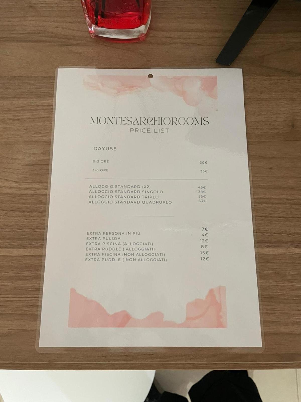 Montesarchiorooms Exteriér fotografie